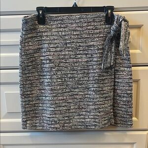 LOFT Multicolor Tweed Pencil Skirt